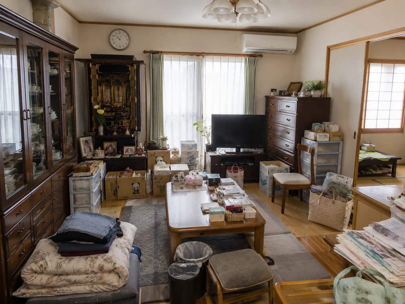 札幌市・2LDKの作業前の様子